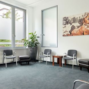 Bild: Gruppentherapie Raum im Fachzentrum Falkenried