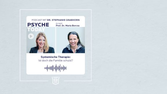 Cover der 9. Episode des PsycheToday Podcast - Systemische Therapie