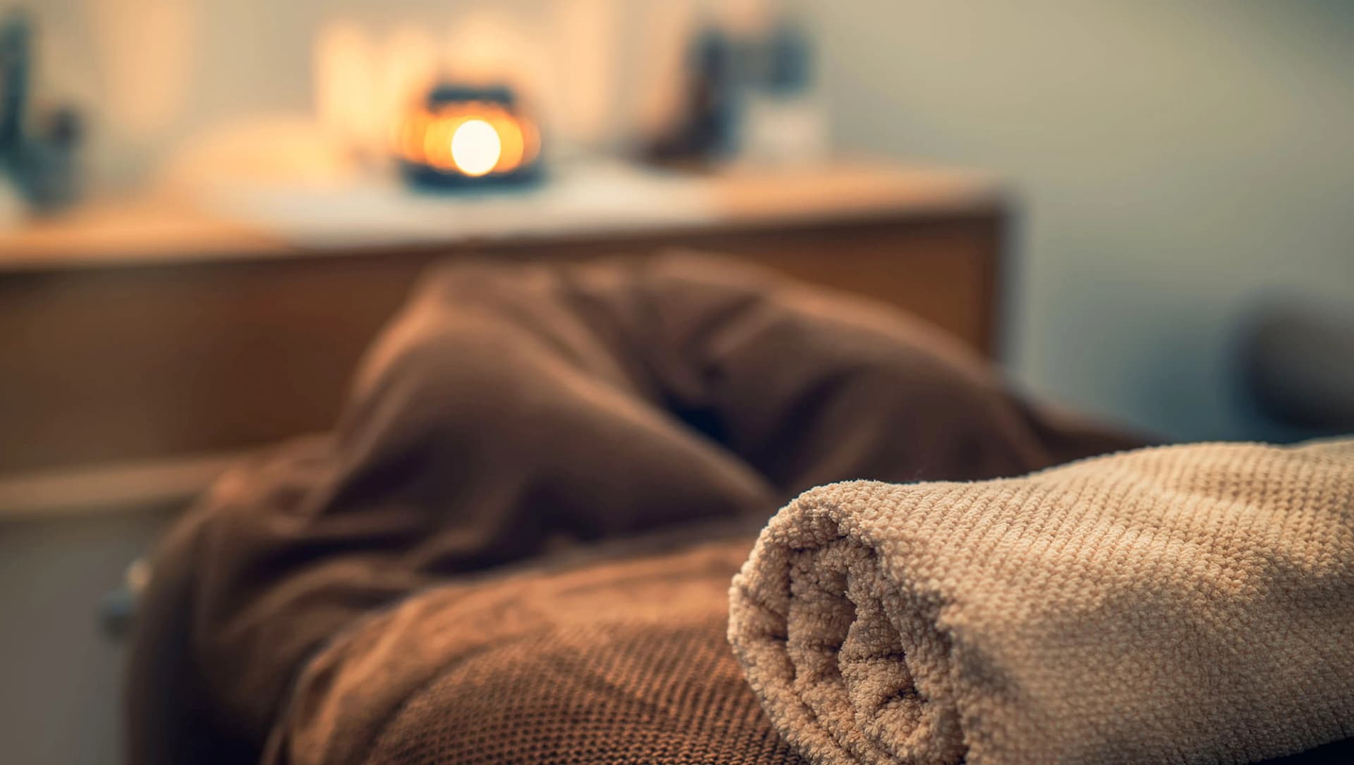 Massageraum mit Atmosphäre zum Wohlfühlen